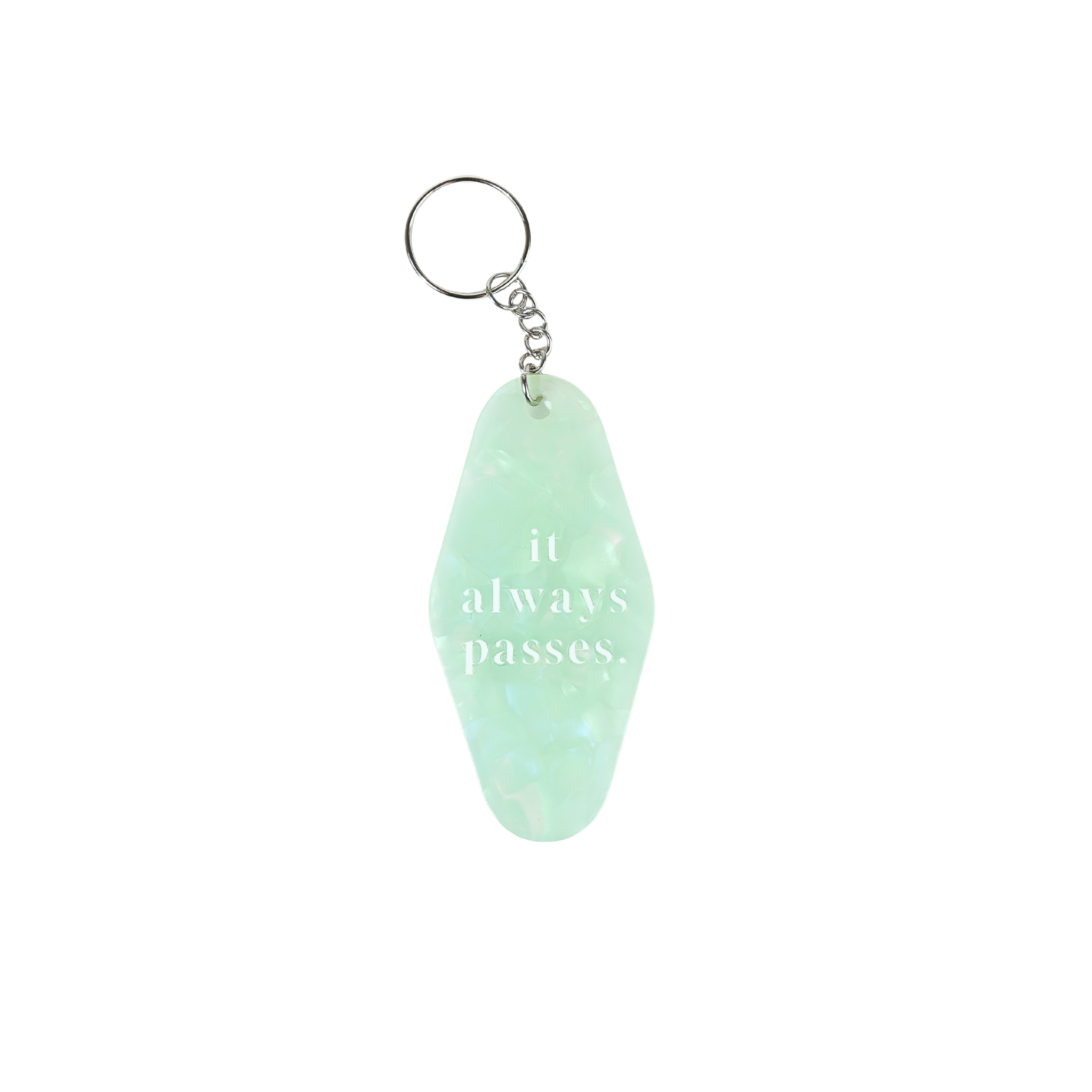 Motel Keychain - It Always Passes