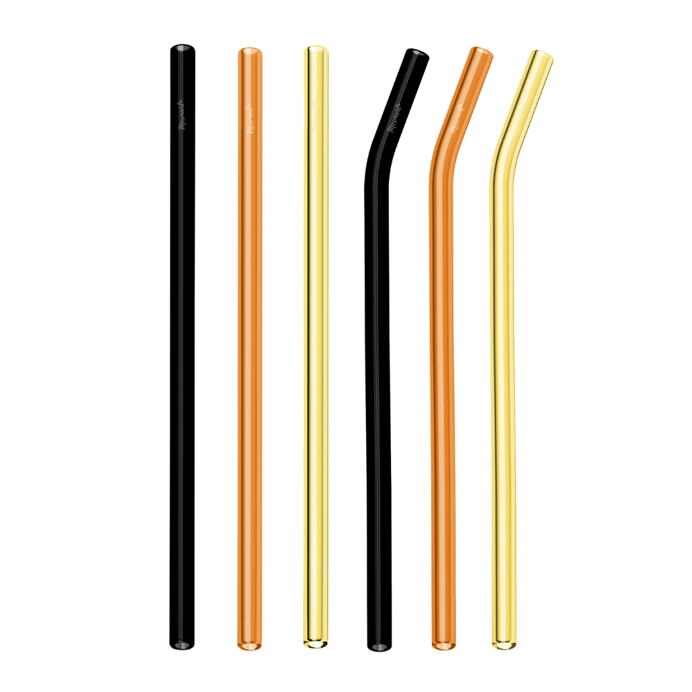 Glass Straw Pack - Fireside
