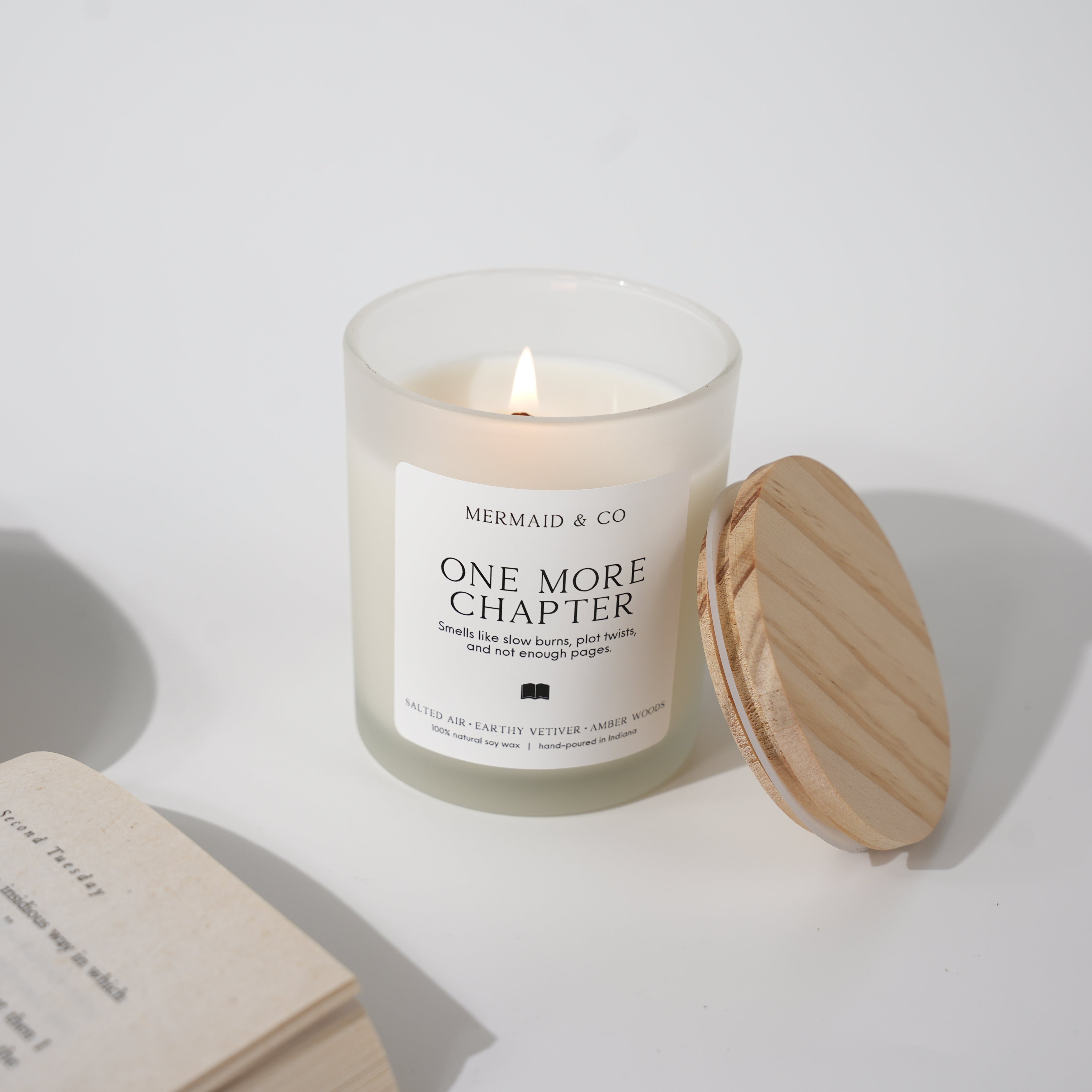 One More Chapter Candle
