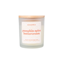 Pumpkin Spice Buttercream Candle