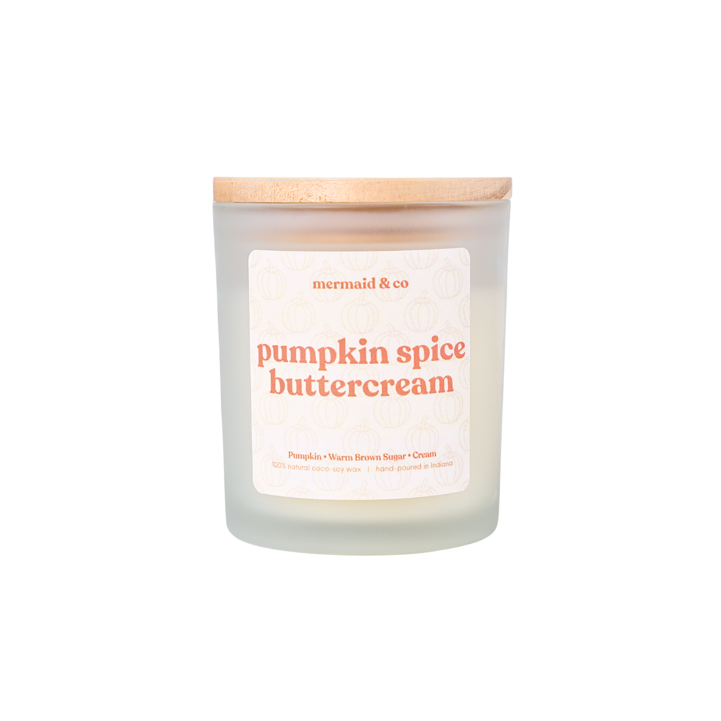 Pumpkin Spice Buttercream Candle