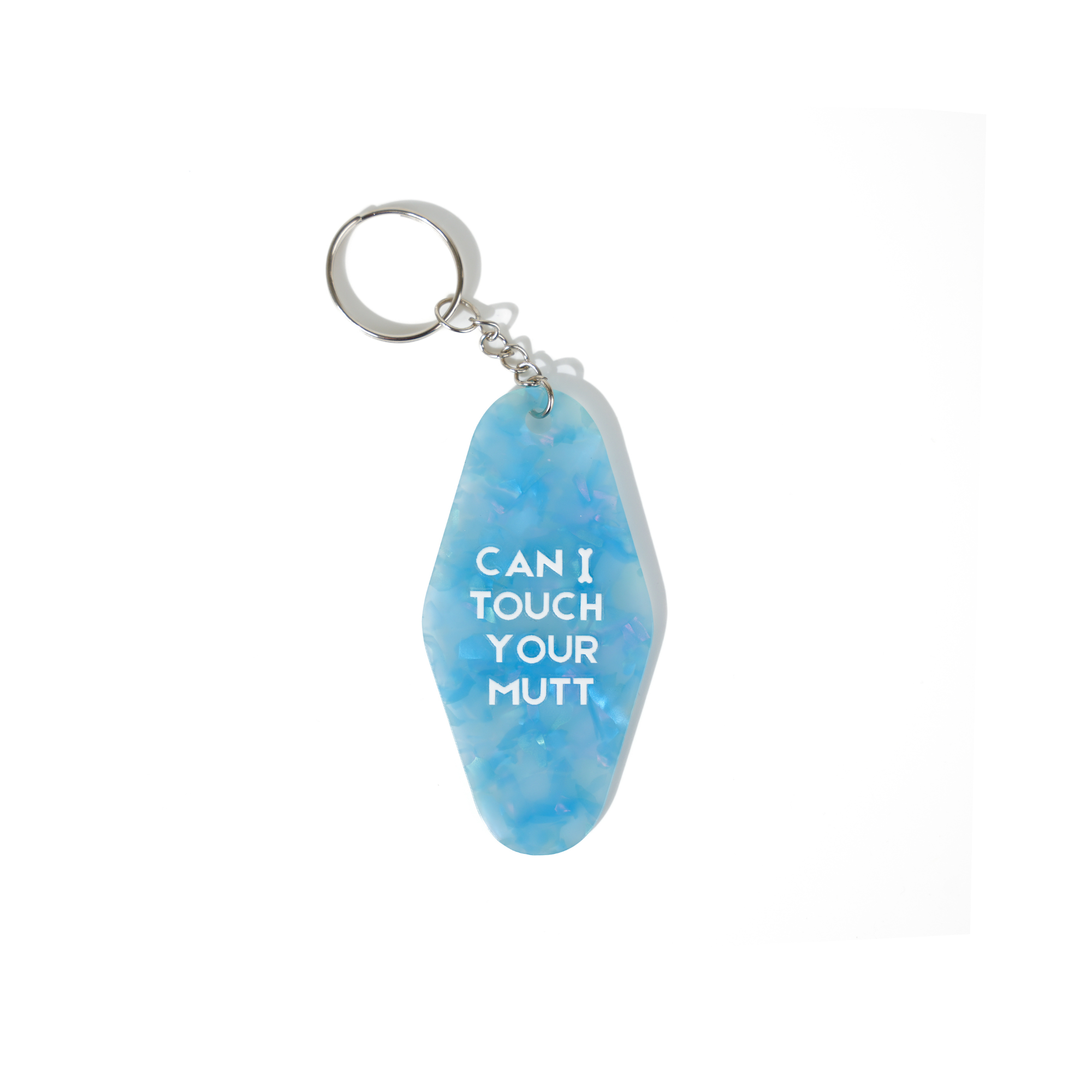 Motel Keychain - Can I Touch Your Mutt