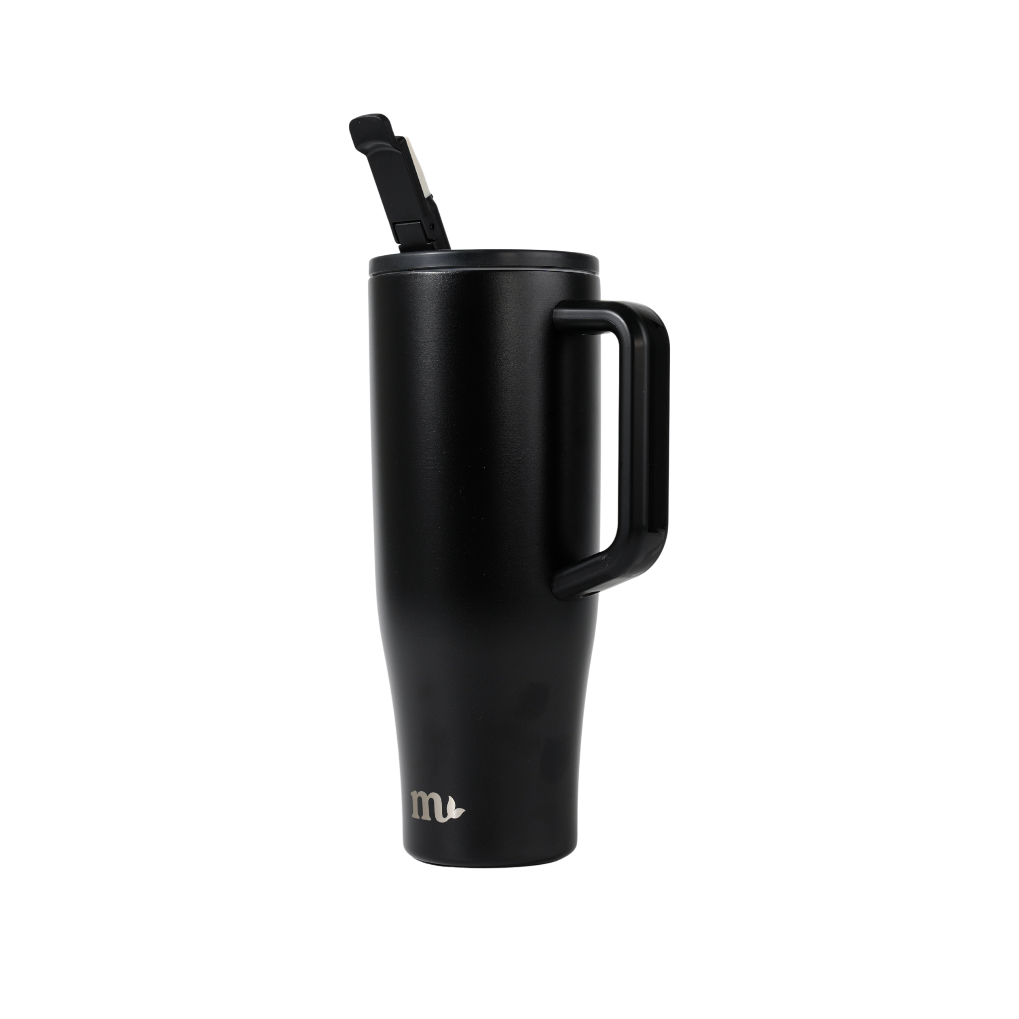 40oz Black Stainless Steel Tumbler