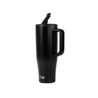 40oz Black Stainless Steel Tumbler