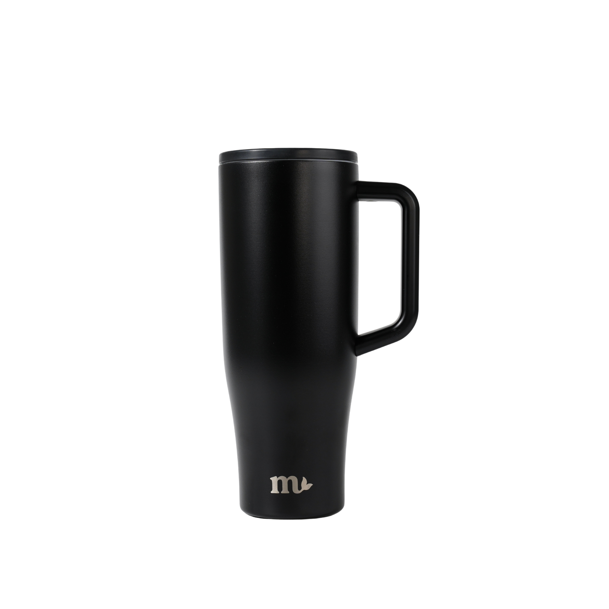 40oz Black Stainless Steel Tumbler