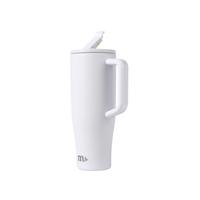 40oz White Stainless Steel Tumbler