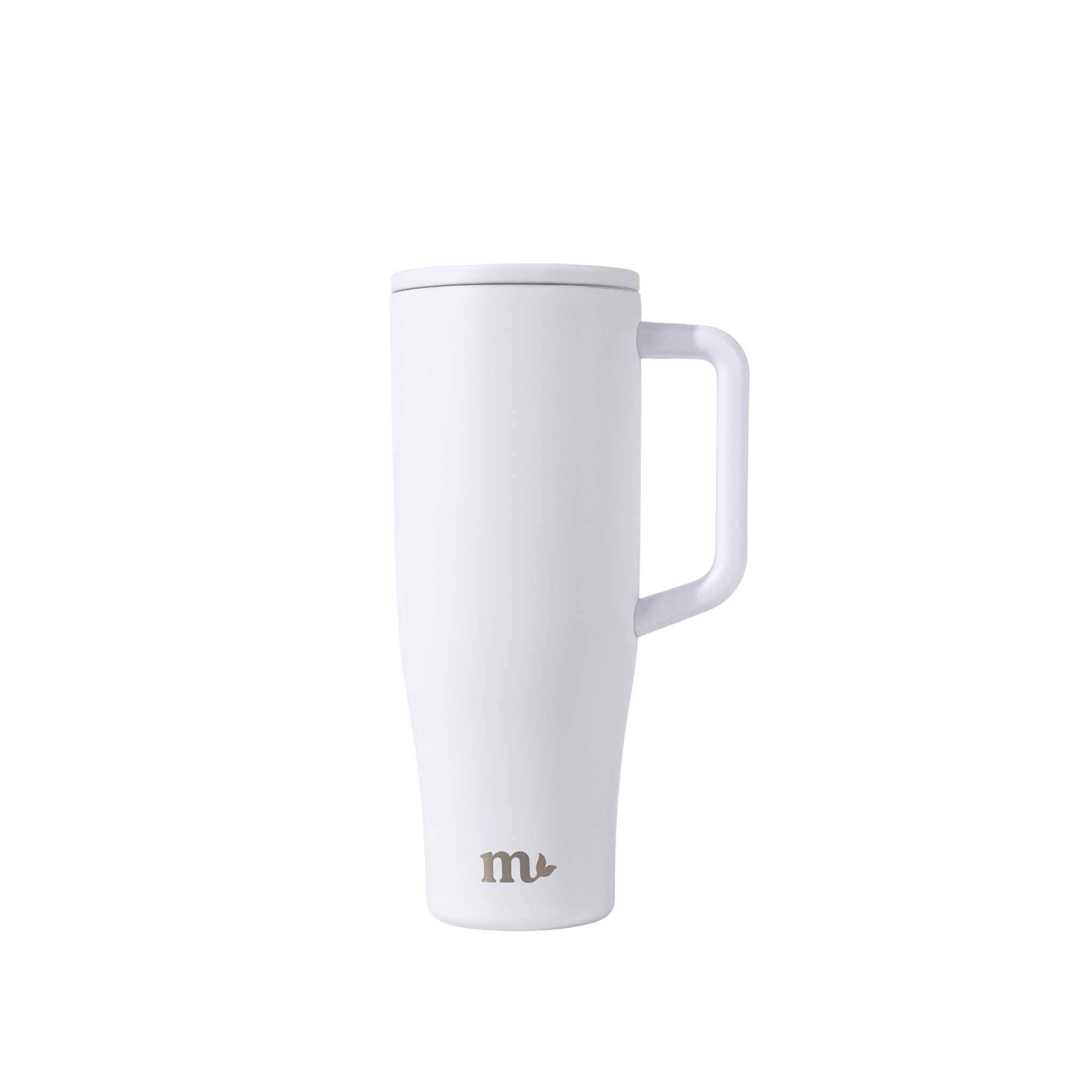 40oz White Stainless Steel Tumbler