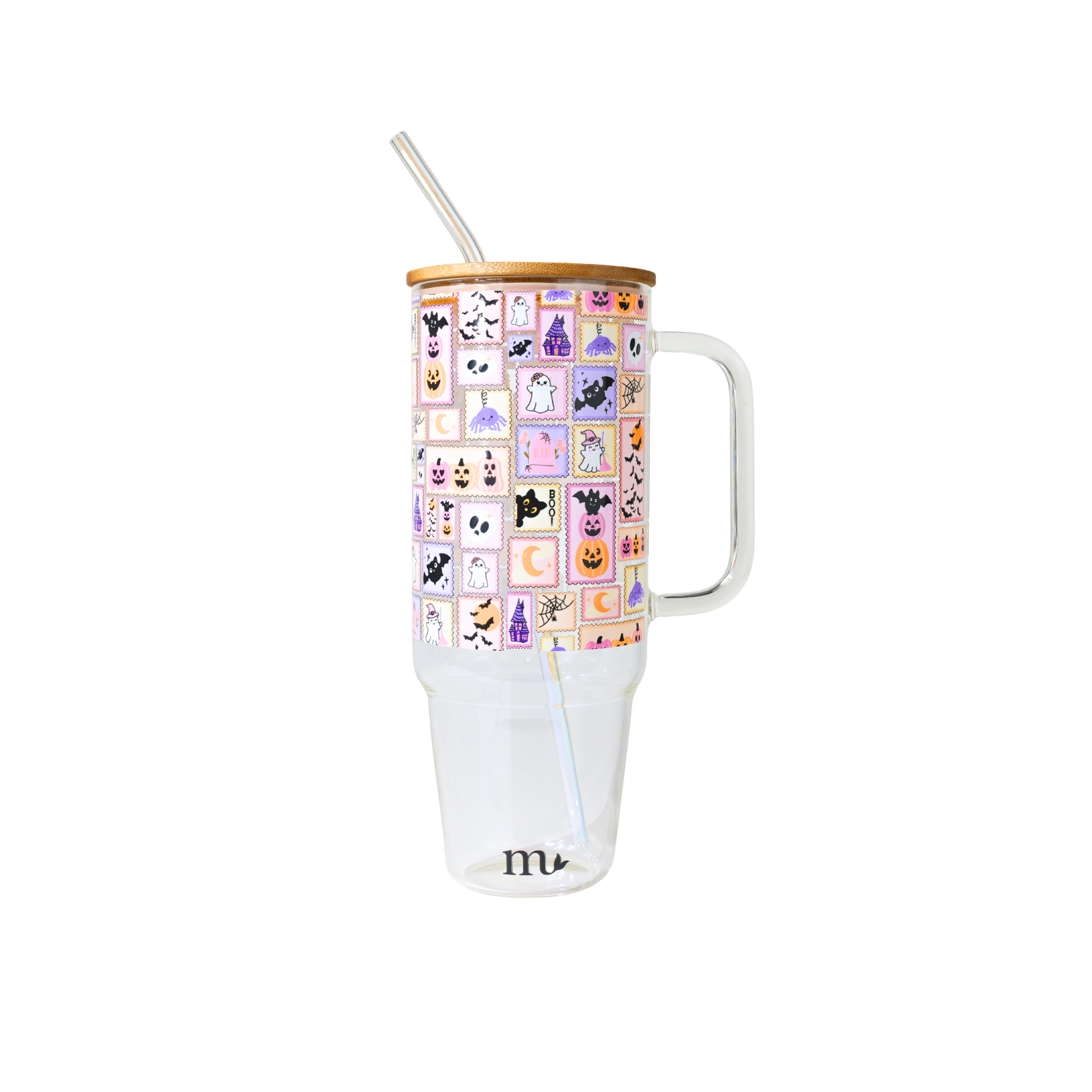 40oz Glass Tumbler - Little Spookies