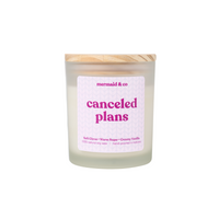 Canceled Plans Candle