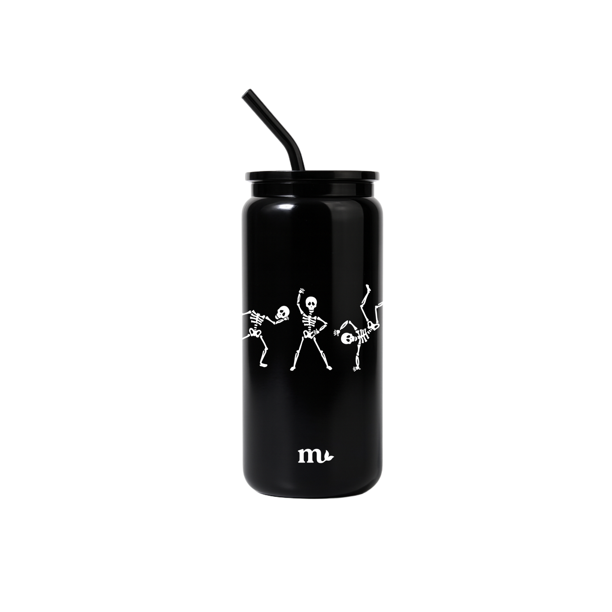 16oz Glass Tumbler - Boogie Bones