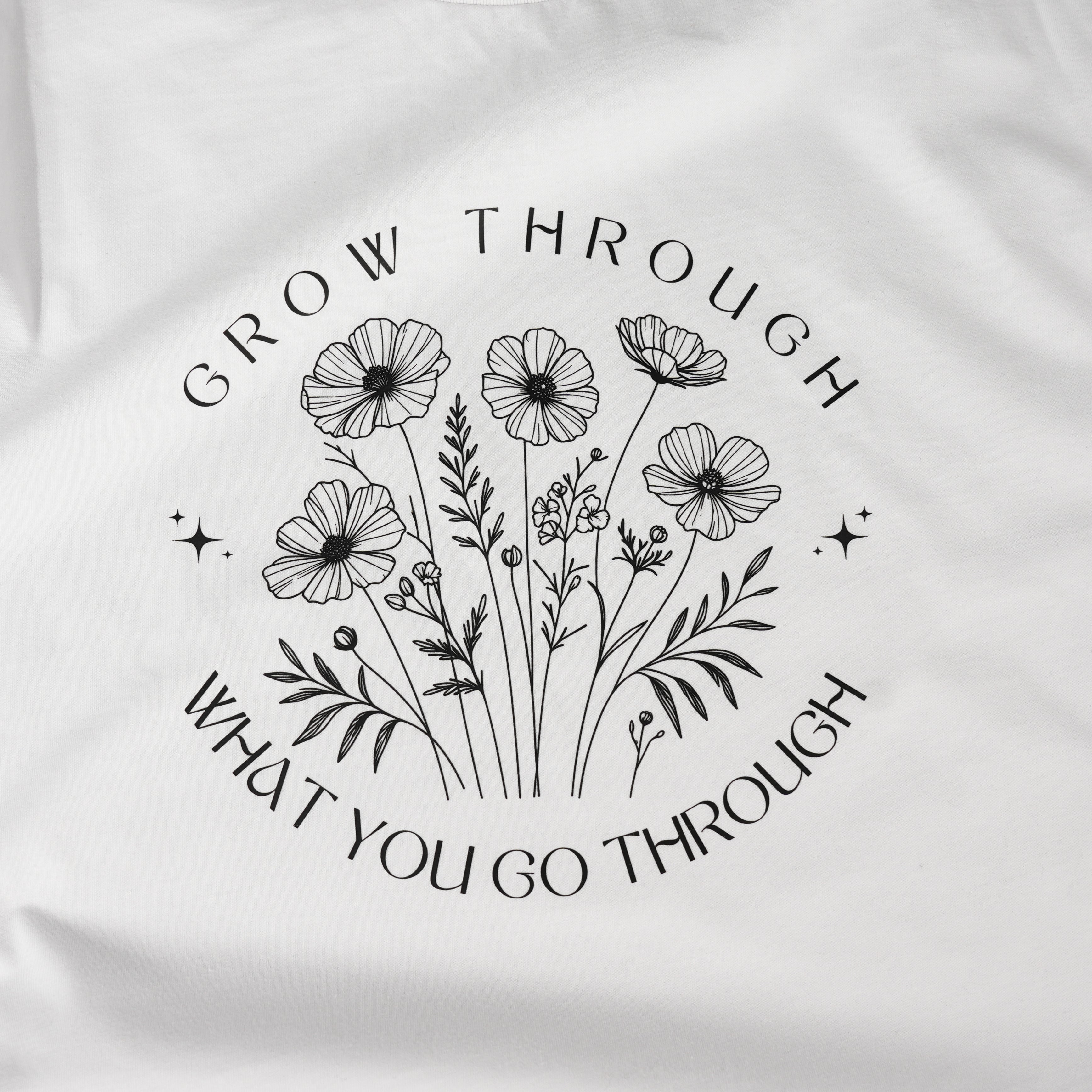 Grow Through What you Go Through Tee